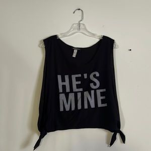 Shelor “He’s Mine” top